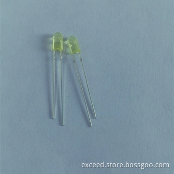 4.6mm Blue Color Oval LED Lamp